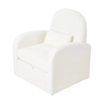 Swivel Chenille Upholstered Single Sofa Armchair, FL270008