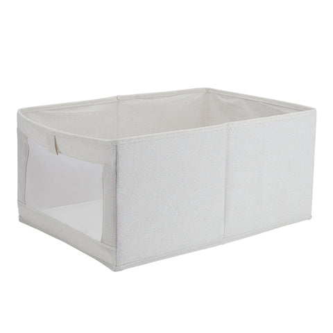 Livingandhome Foldable Fabric Clothes Jeans Storage Organizer, SW0650