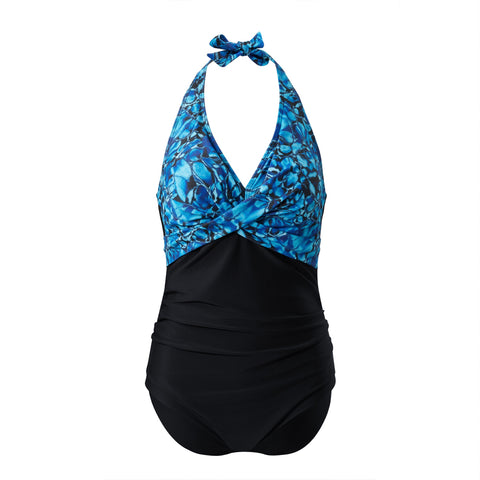 V-Neck One-Piece Swimsuit, CC060036 (Ver.2)
