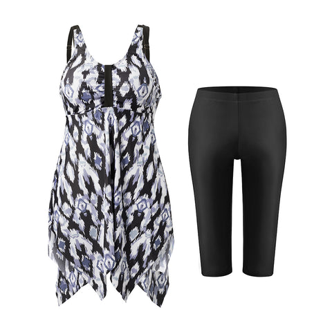 2 Pieces Sleeveless Swimsuit Set, CC060145