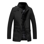 Stand-up Collar Jacket Coat, CC290626