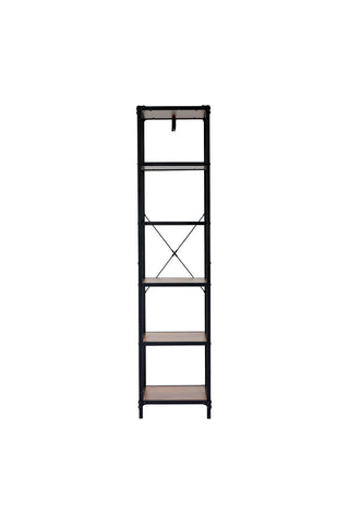 Industrial Style 6-Tier Bookshelf, ZH1635