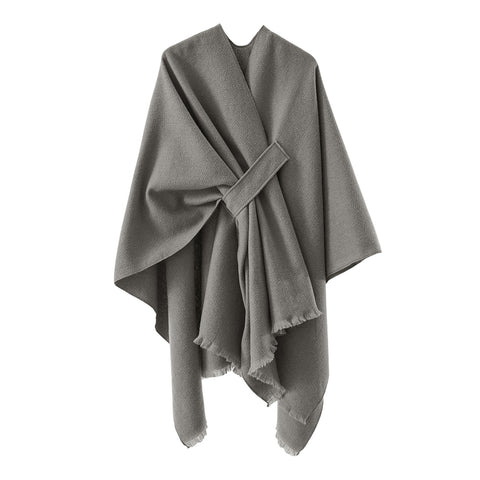 Oversized Plain Shawl Wrap, CA290102