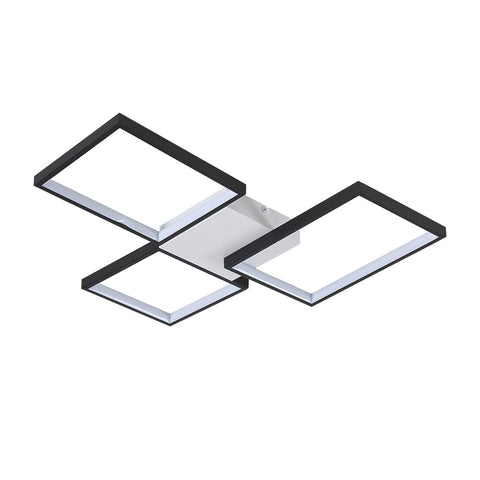 3-Light Adjustable LED Ceiling Light with Remote Control, LI040109