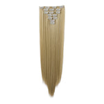 7Pcs Clip-In Straight Hair Extensions, BH350010 (Ver.2)