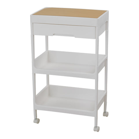 3-Tier Storage Trolley with Drawer, WM0786 (Ver.2)
