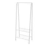 152CM Freestanding Metal Clothes Rail with Bottom Rack, SC2012