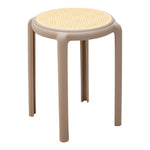 Set of 6 Plastic Backless Stacking Stool, XY0528 (Ver.2)