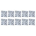 10Pcs Self-Adhesive Marble Pattern Wall Tile Stickers, SW1107