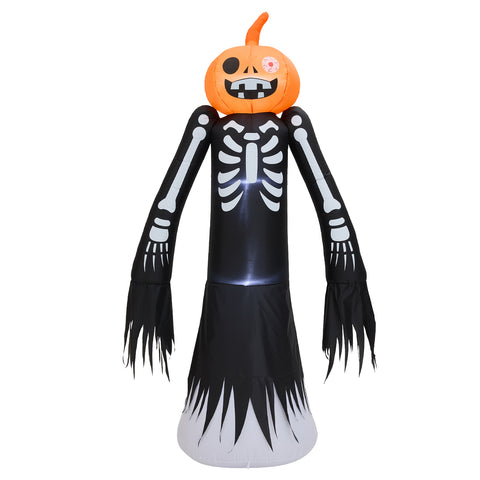 9FT Blow Up Halloween Inflatable Model Decor with White Lights, IF540017