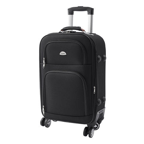 20-Inch Softshell Expandable Suitcase with Combination Lock, CB060038 (Ver.2)