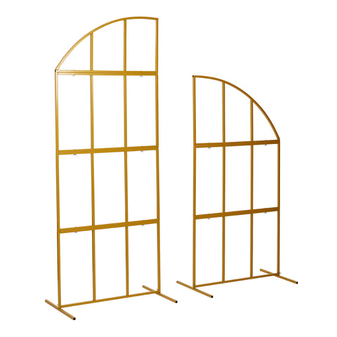 2Pcs Metal Wedding Backdrop Stands, DM0944