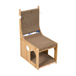 L-Shaped Cat Scratcher Lounge with Toys, PT080044 (Ver.2)