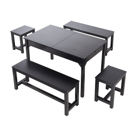 Wooden Dining Table and Chair Set, FD240137FD240138(Ver.2)