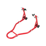 Motorcycle Paddock Stand Rear Wheel Stand with L-Type & V-Type Adapters, UR130104