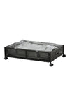 2Pcs Under Bed Storage Organizer Basket with Wheels, LY0140