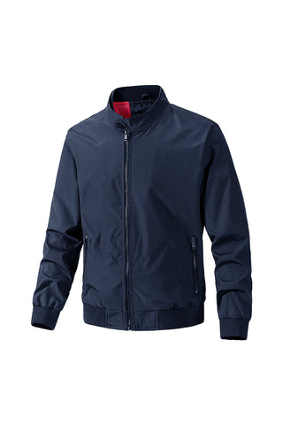 XL Outdoor Zip-up Windproof Lightweight Bomber Jacket Casual Varsity Outerwear, WO0481