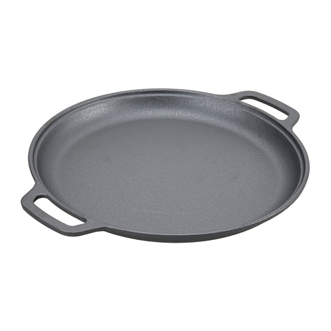 Pre-Seasoned Round Dual-Handle Cast Iron Grill Pan, GK190056 (Ver.2)