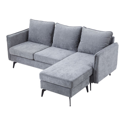 3-Seater Upholstered Corner Sectional Sofa, XY0559 (Ver.2)