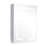 Livingandhome Rectangular 1 Door LED Dimmable Mirror Cabinet, DM0469