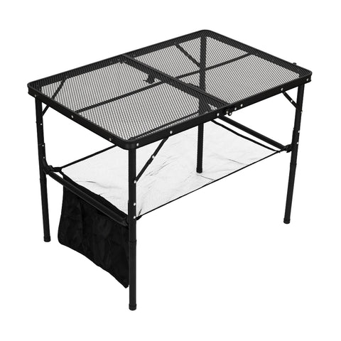 Black Outdoor Folding Camping Table, CH0002 (Ver.2)