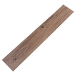Livingandhome Selbstklebender PVC-Bodenbelag in Holzoptik – Braun, 91,5x16,2 cm, 36 Stück für rustikale Raumgestaltung [PVC-BODENBELAG Braun 91,5/16,2 cm 36-tlg. in rustikaler Holzstruktur], LG1406(DE)