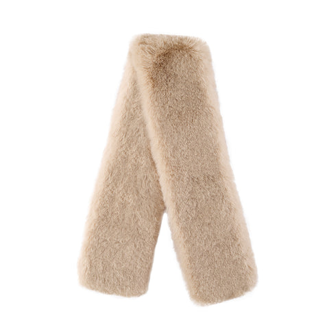 Faux Fur Collar Scarf, CA290154