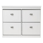 2-Tier Flip Down Shoe Bench Cabinet, XY0393