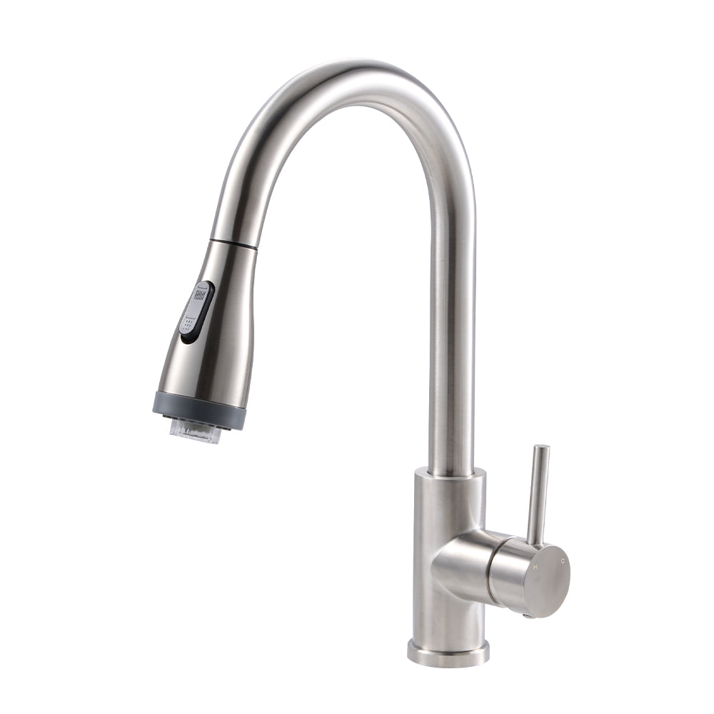 304 Stainless Steel Kitchen Faucet with LED Light, DM1039 (Ver.2 ...