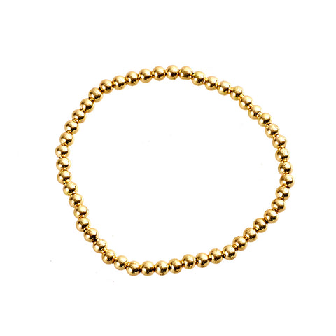 14K Gold Plated Chain Bracelets set, CA290001