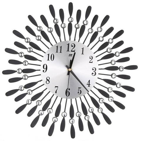 Europäische blumenförmige Wanduhr aus Metall, HF070510 (DE)