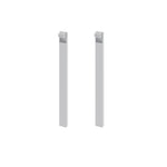 Set of 2 Folding Metal Table Legs 73cm Height, PM1544