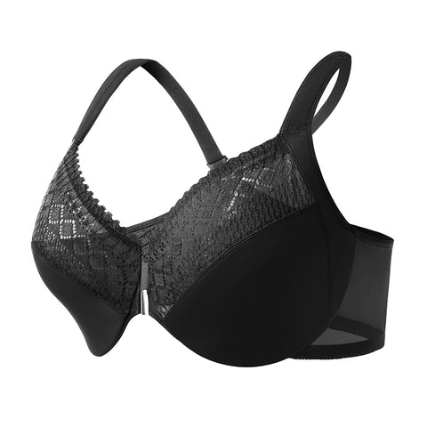 1 Pc Front Closure Non-Wired Brassiere Bra, CC061261 (Ver.2)