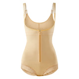 Tummy Control Shapewear Bodysuit with Adjustable Shoulder Straps, CC062091
