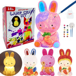 DIY Bunny Crafts Night Light Painting Kit, TE380050