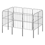 25 Panels 31x61cm Metal Garden Edging Fence Yard Borders Decor, ZX0025(Ver.2)