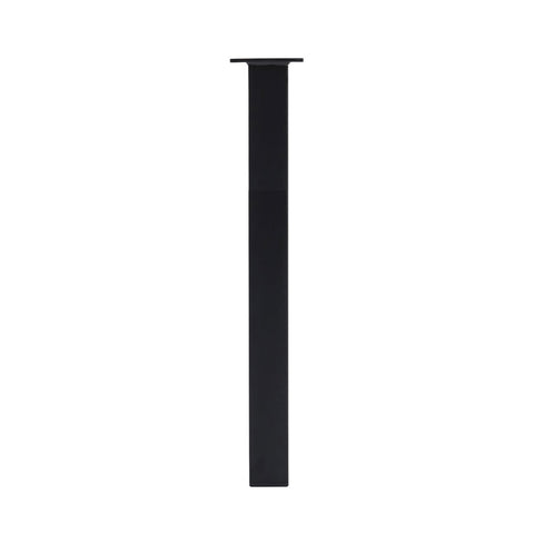 4Pcs Black Non-slip Metal Table Legs, PM0636
