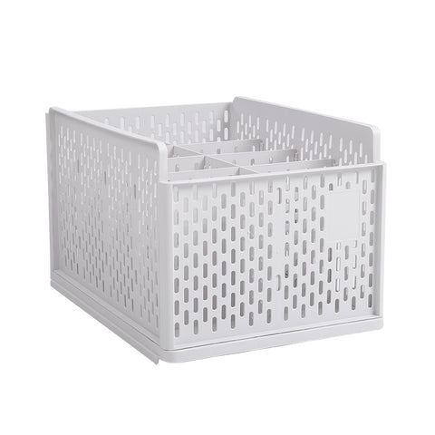 Plastic Stackable Clothes Storage Basket Drawer Organiser, CT0164