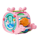 3-in-1 Early Educational Activity Whale Shape Sorter Toy for Kids, TE810015