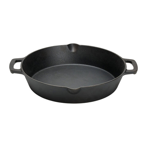 Round Cast Iron Skillet with Handles, GK190051