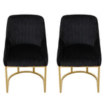 Set of 2 Upholstered Dining Chairs, FD240002