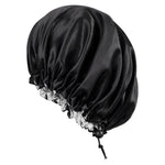 Adjustable Double Layer Satin Sleep Cap, CA300036 (Ver.2)