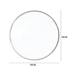Bathroom Shatterproof Round Wall-Mounted Mirror, CT0081