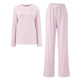 2-Piece Casual Striped Pyjama Set, CC062127