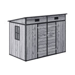 8x4FT Outdoor Plastic Garden Storage Shed, GS010044GS010045