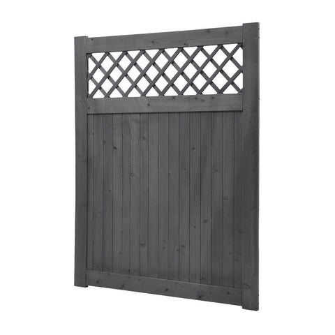 Rhombus Garden Wood Fence Gate, LG1423 (Ver.2)