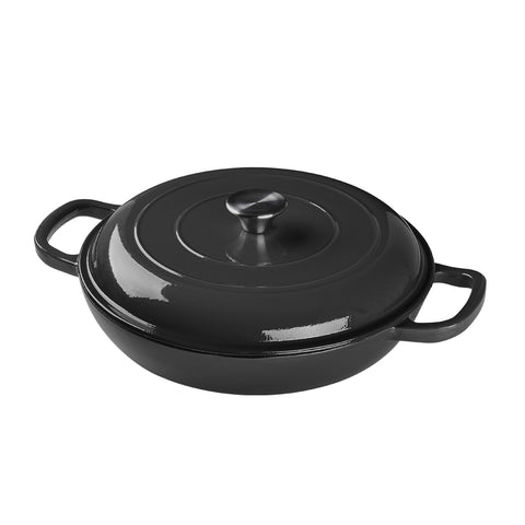 3.2L Enameled Cast Iron Pot with Lid, GK190031