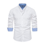 Casual Button-Down Shirt with Turn-Down Collar, MN0046 (Ver.2)