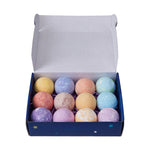 12 Pcs Bath Bomb Set with Surprise Astronaut Toys, JX0019