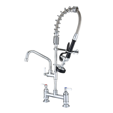 Commercial Kitchen Tap with Pull-Out Sprayer, MD170019